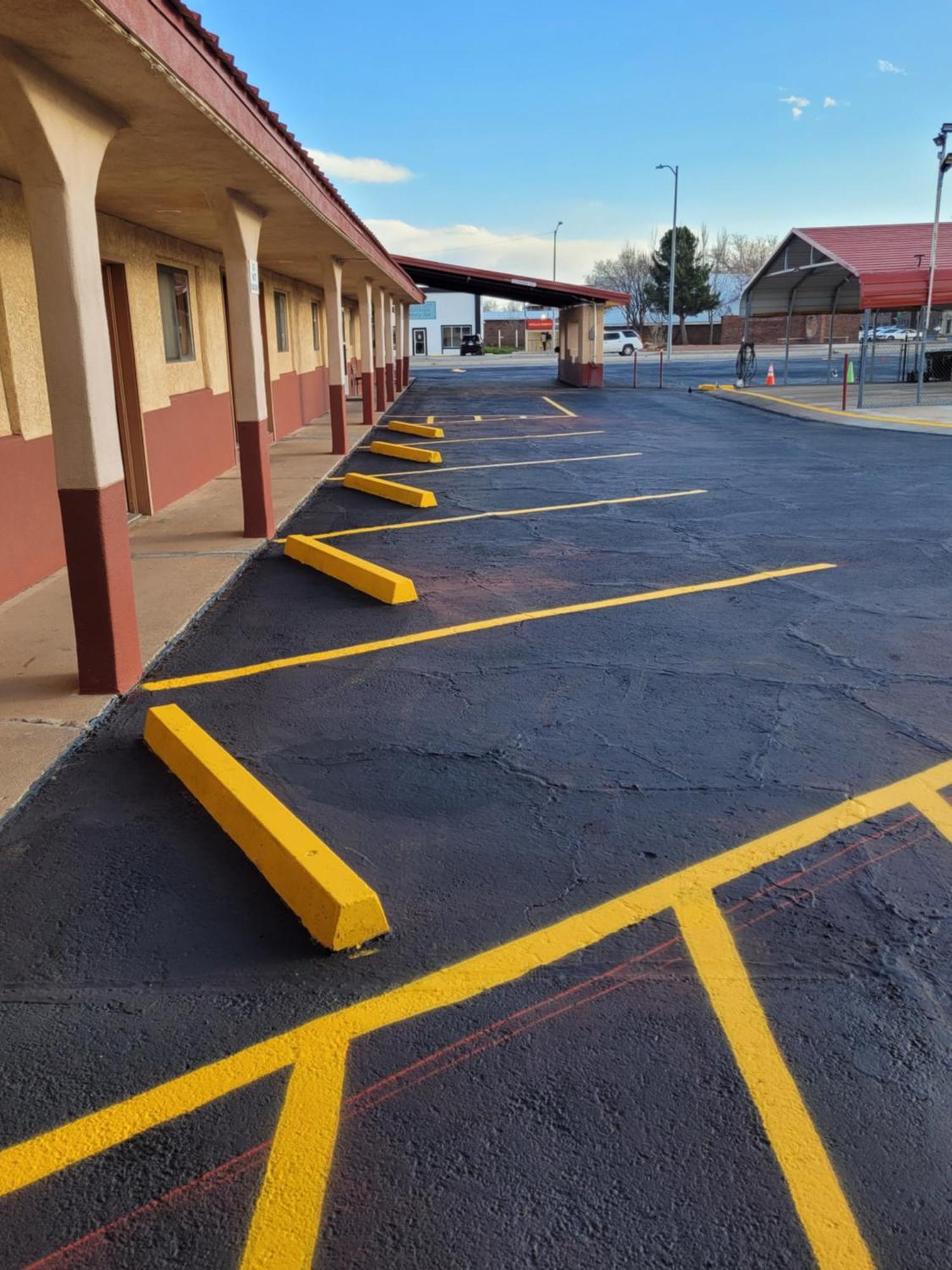 Sands Motel Portales Buitenkant foto